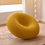 Sculptural Donut Accent Chair With Embrace Curves
