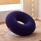 Sculptural Donut Accent Chair With Embrace Curves