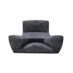 Sculptural Floor Meditation Chair With Ergonomic Wraparound Back
