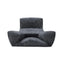Sculptural Floor Meditation Chair With Ergonomic Wraparound Back