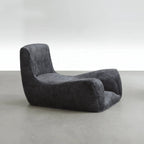 Sculptural Floor Meditation Chair With Ergonomic Wraparound Back
