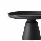 Sculptural Glass Accent Table Series with Hourglass Base for Layered Living Spaces