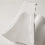 Sculptural Her Chair Dining Chair Series in Glossy Curved Silhouettes