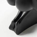 Sculptural Her Chair Dining Chair Series in Glossy Curved Silhouettes