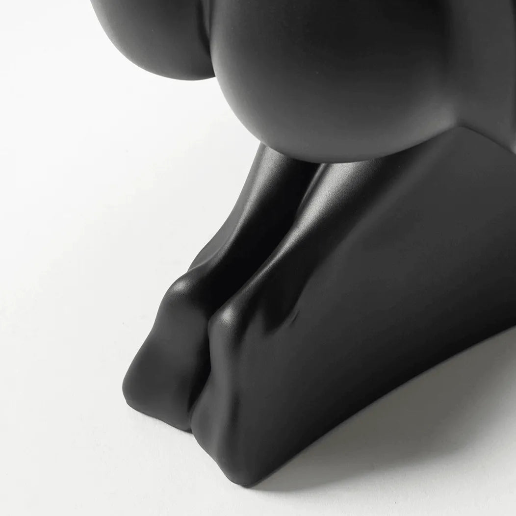 Sculptural Her Chair Dining Chair Series in Glossy Curved Silhouettes
