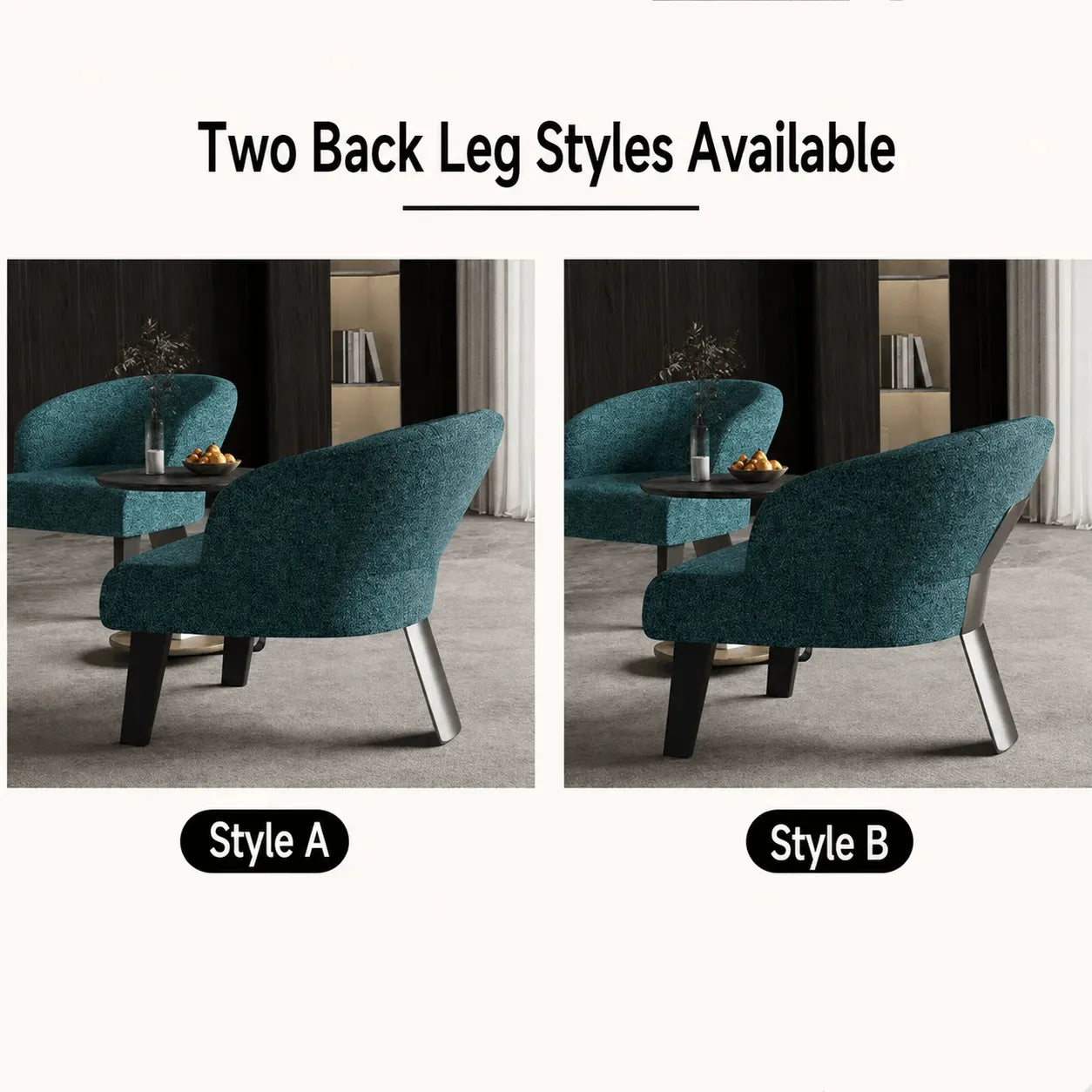 Sculptural Italian Accent Chair with Curved Shelter Arms and Textured Upholstery