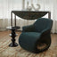 Sculptural Multifunctional Pet-Friendly Accent Chair with Cozy Cat Nook Main Product Image