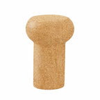 Sculptural Natural Cork Stool and Cork Side Table Series for Wabi-Sabi Interiors