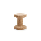 Sculptural Natural Cork Stool and Cork Side Table Series for Wabi-Sabi Interiors