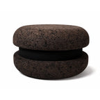 Sculptural Natural Cork Stool and Cork Side Table Series for Wabi-Sabi Interiors