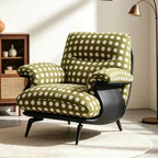 Sculptural Polka Dot Chair Lounge Series With Swivel or Fixed Base
