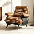 Sculptural Polka Dot Chair Lounge Series With Swivel or Fixed Base