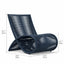Sculptural Woven Outdoor Chair and Round Table Set, Nordic Patio Lounge Dimensions