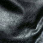 Set Of 2 Black PU Leather Dining Chairs With Gold Metal Frame