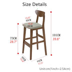 Sintered Stone Bar Table + Cabinet with Rotating Design