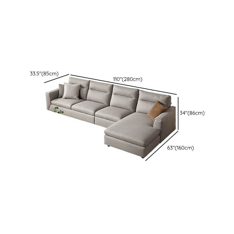 Moisture-proof fabric sofa chaise