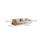 Ivory Sofa with Chaise Lounge