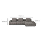 4 Piece Sectional Sofa in Light Brown