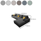 Stylish sofa with vibrant colors