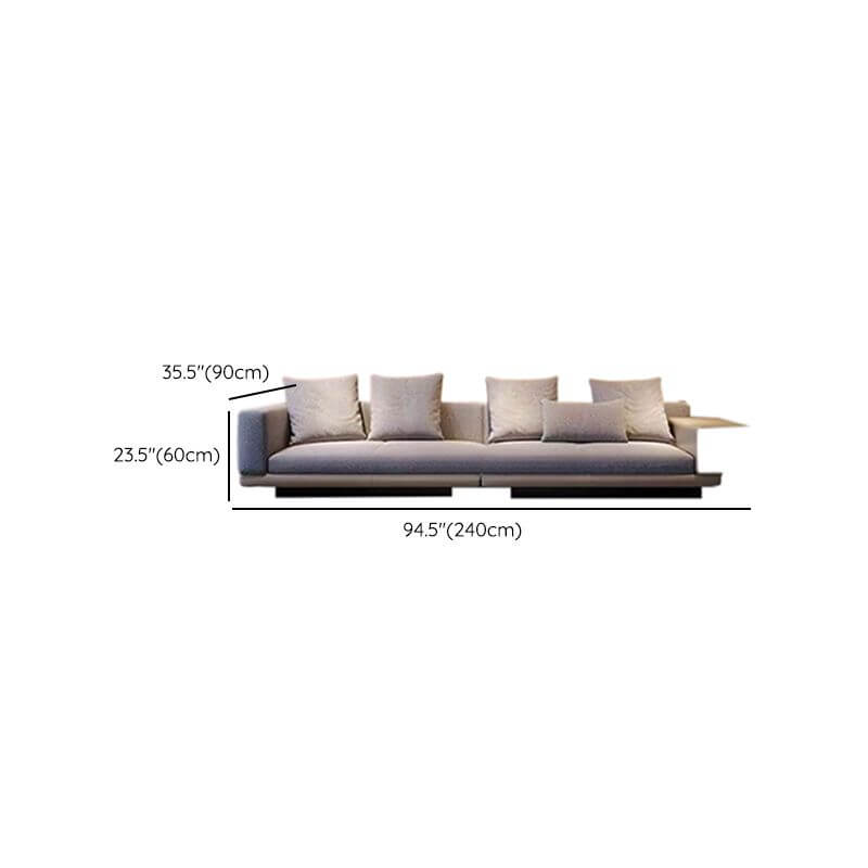 functional and sleek sectional design