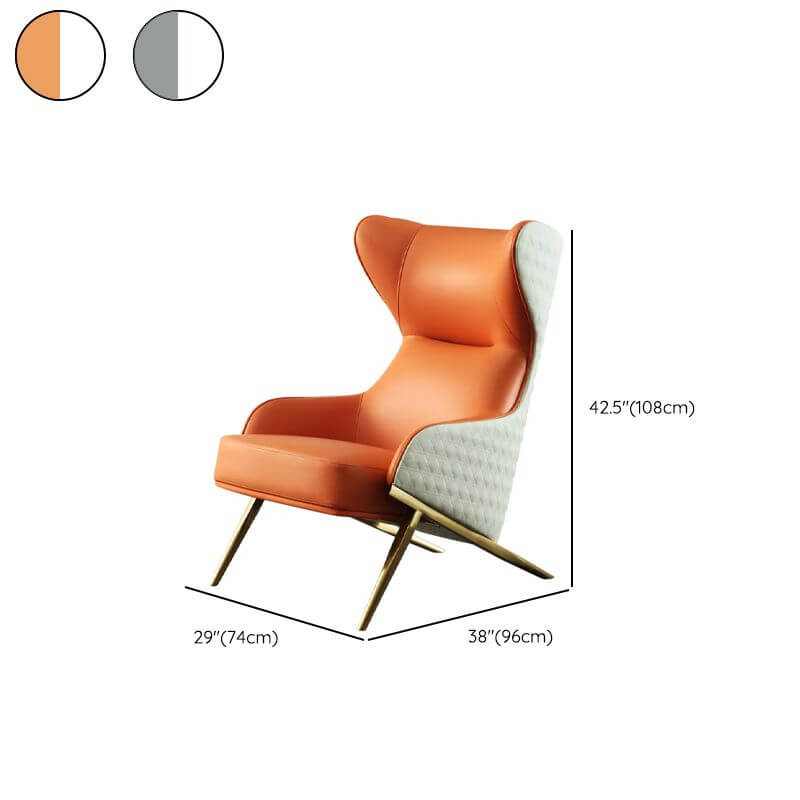 Sophisticated Wingback Chair Design