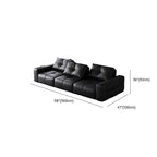 Stylish Art Deco sofa with pillows