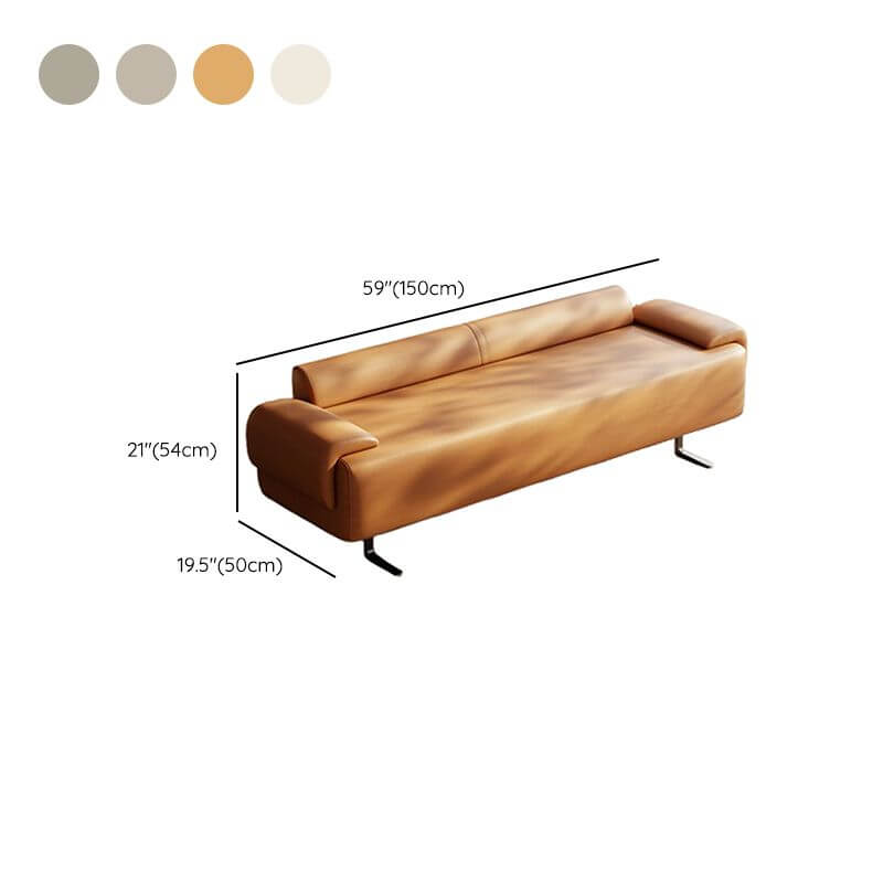 Art Deco upholstered bedroom bench in gray color