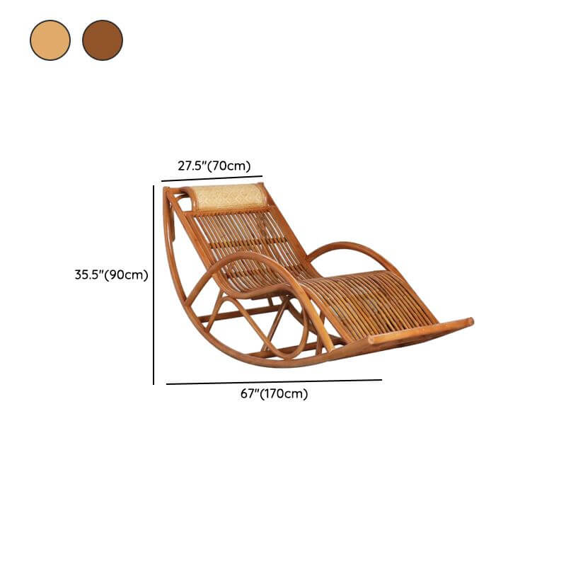 Modern design rocking armchair for cozy spaces