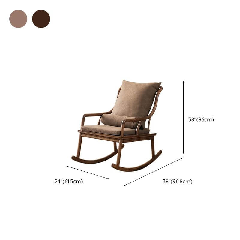 Single Seat Rocking Armchair