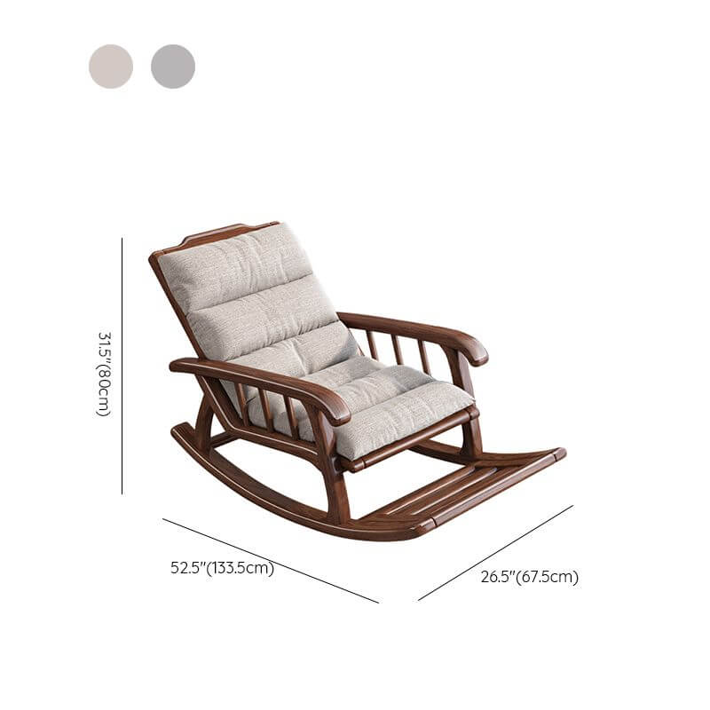 Chic rocking chair for modern decor