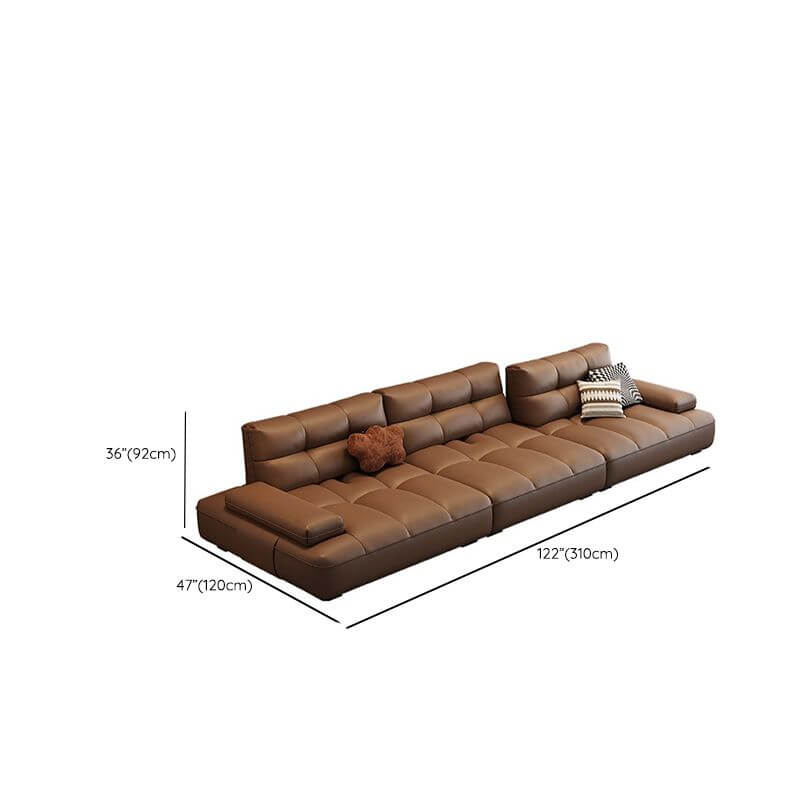 Comfortable Sofa with Plush Cushions