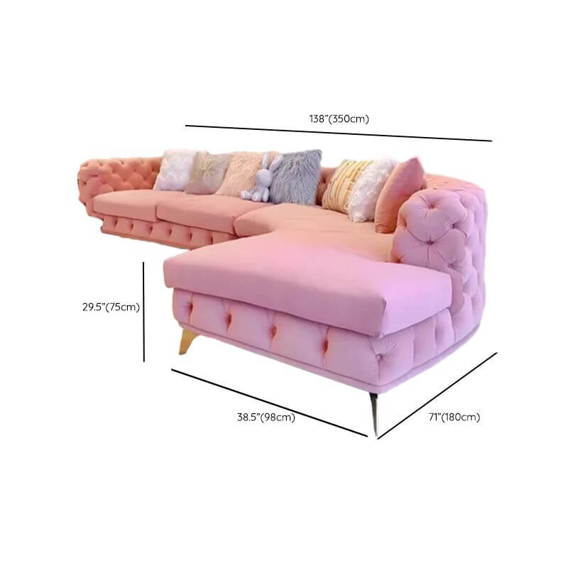 Family relaxing on the Carnation sofa