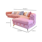 Family relaxing on the Carnation sofa