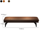 Coffee upholstered bedroom seating