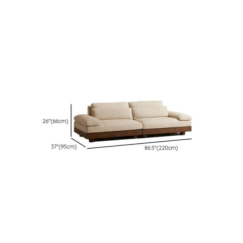 Sofa seating for four people