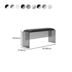 Versatile accent bench displaying chic design