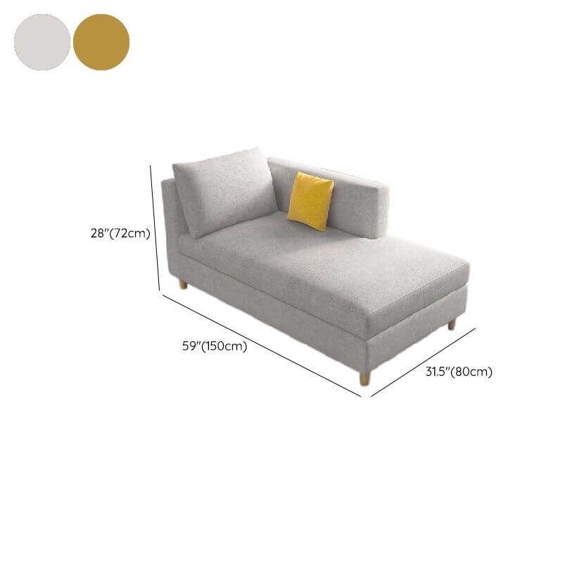 Wood frame construction of the lounge chair