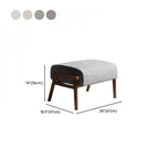 Casual solid color grey accent stool