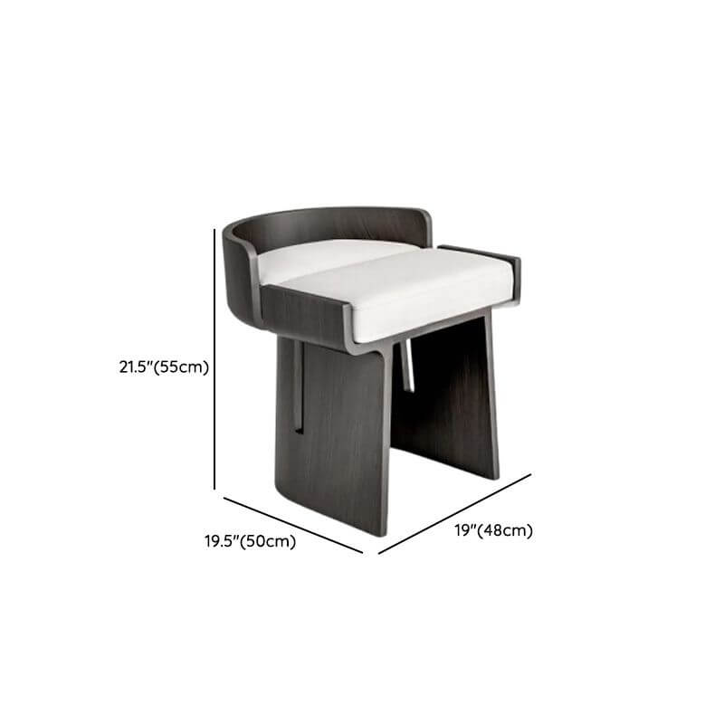 Utility stool in contemporary decor