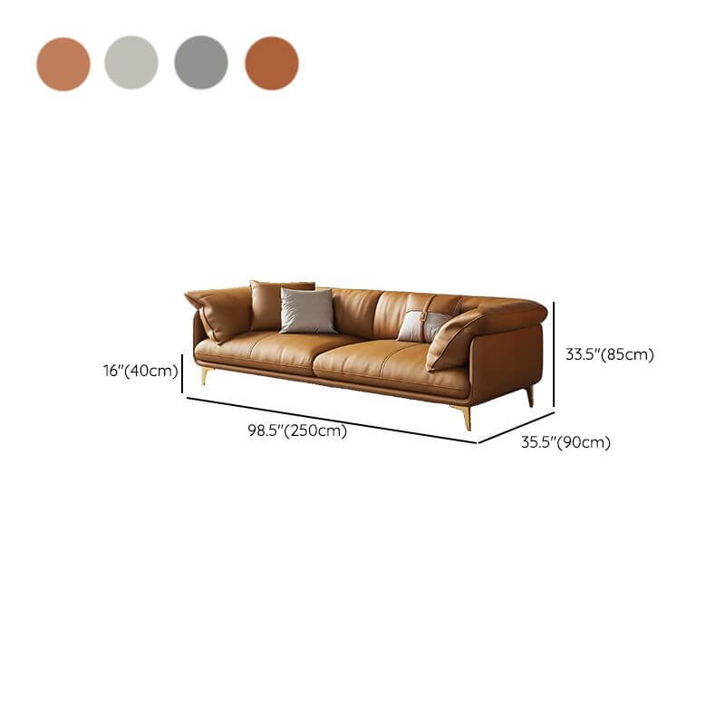 Modern Solid Color Sofa Design