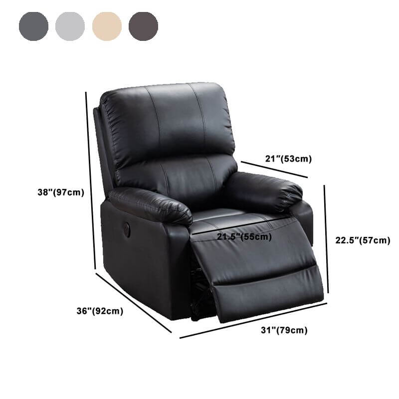 Upholstered Chair with Wood Frame and Rotating Base