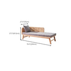 Modern dove grey chair in a stylish living room