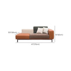 Right-hand arm configuration of loveseat
