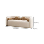 Chalk Sofa complemented by decorative wall art