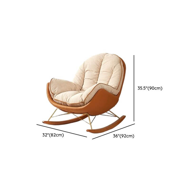 Chic rocking chair for home decor