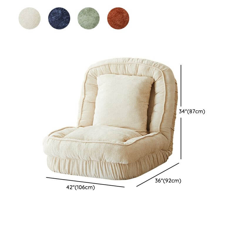 Chenille Bean Bag Lounger in Green color