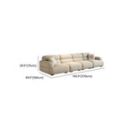 Stylish off-white loveseat for drawing room