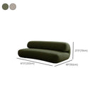 Elegant jade green sofa details