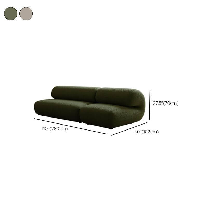 Comfortable seating on Classicist Sofa