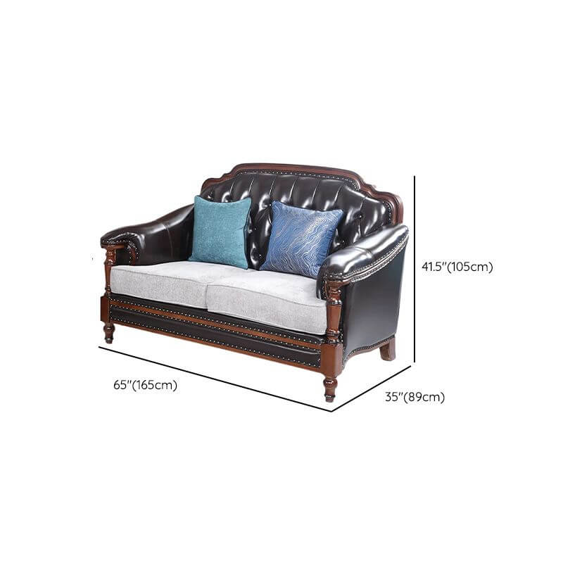 Living room centerpiece in black